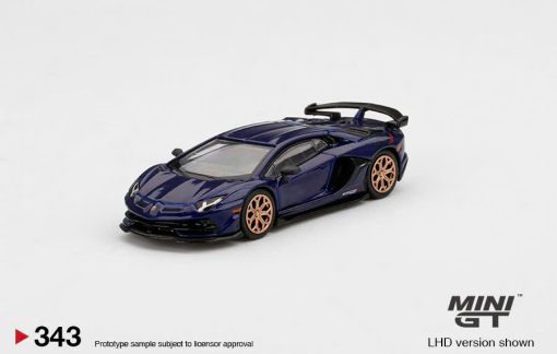 MiniGT Lamborghini Aventador SVJ Viola Aletheia