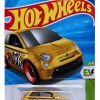 Xe Mô Hình HotWheels Fiat 500e (Vàng)