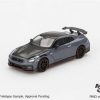 MiniGT Nissan GT-R R35 Nismo Stealth Gray (Card)