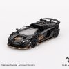 MiniGT Lamborghini Aventador SVJ 63 Roadster Nero Aldebaran