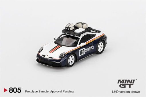 MiniGT Porsche 911 GT3 Macau Grand Prix (Tím)