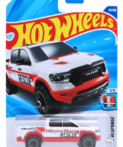 Xe Mô Hình HotWheels RAM Rebel (Trắng)