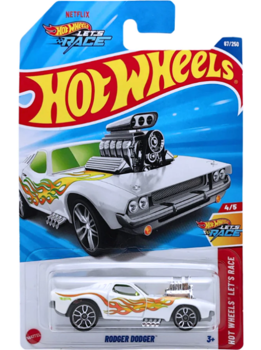Xe Mô Hình HotWheels Rodger Dodger
