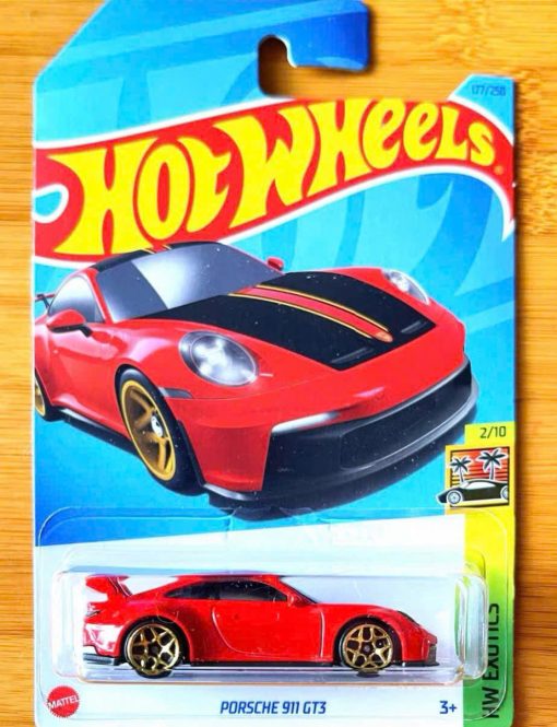 Xe Mô Hình HotWheels Porsche 911 GT3 (Đỏ)