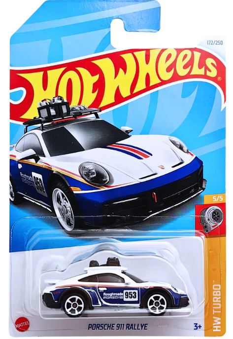 Xe Mô Hình HotWheels Porsche 911 Rallye