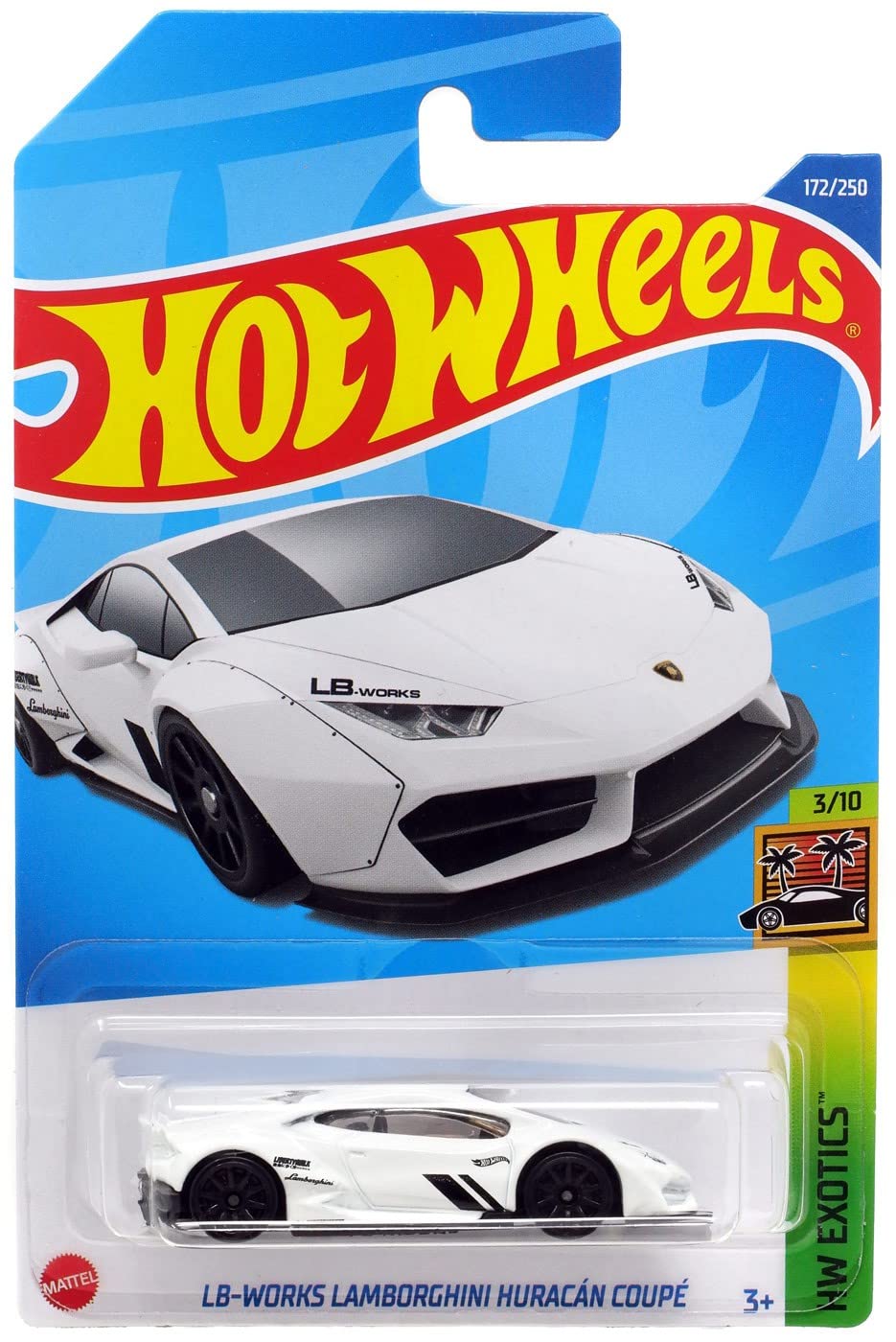Xe Mô Hình HotWheels Lamborghini Huracan Coupe LB-Works