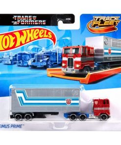 Xe Mô Hình HotWheels Optimus Prime Transport