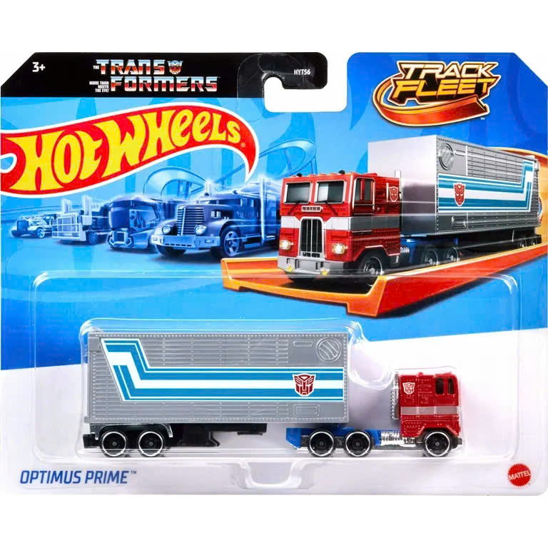 Xe Mô Hình HotWheels Optimus Prime Transport