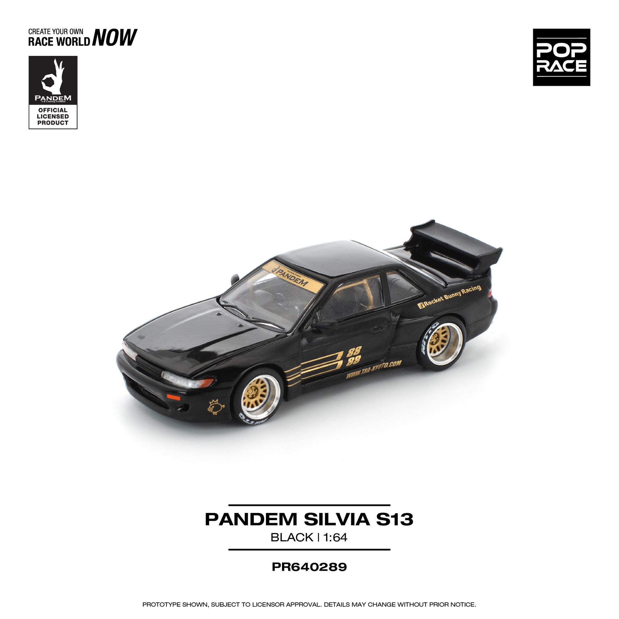 POPRACE Pandem Silvia S13 Black