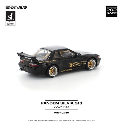 POPRACE PANDEM SILVIA S13 BLACK