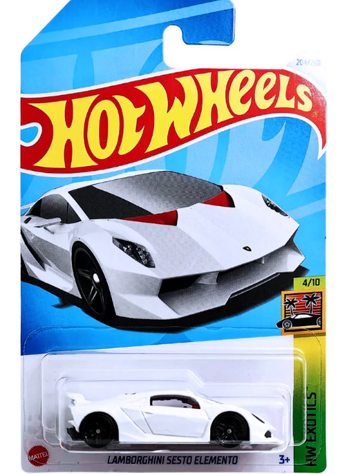 Xe Mô Hình HotWheels Lamborghini Sesto Elemento