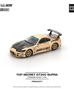 POPRACE TOP SECRET GT300 Supra - Chrome Gold