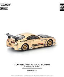 POPRACE TOP SECRET GT300 SUPRA - CHROME GOLD