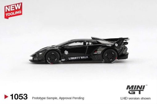 MiniGT Lamborghini LB-Silhouette Murcielago GT EVO Black - Hình ảnh 2