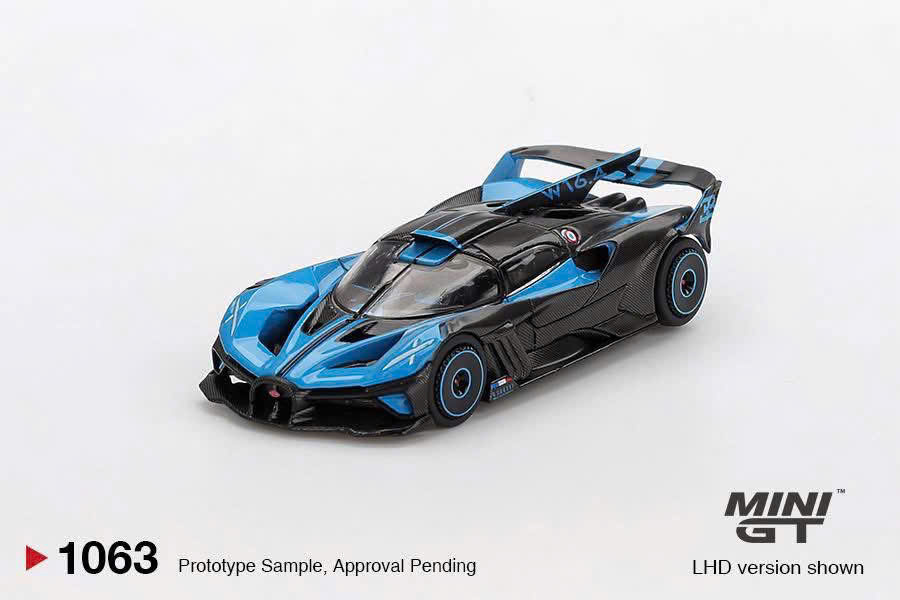 MiniGT Bugatti Bolide Presentation