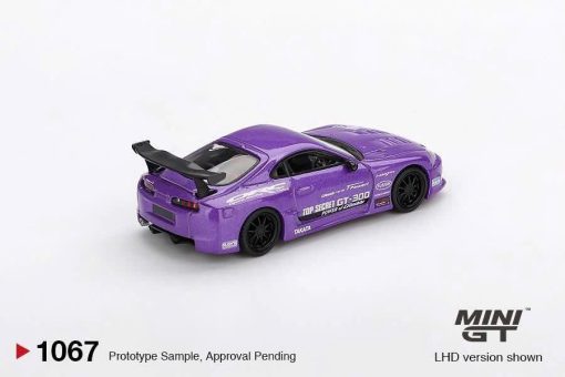 MiniGT Toyota Supra Top Secret GT-300 Purple - Hình ảnh 3