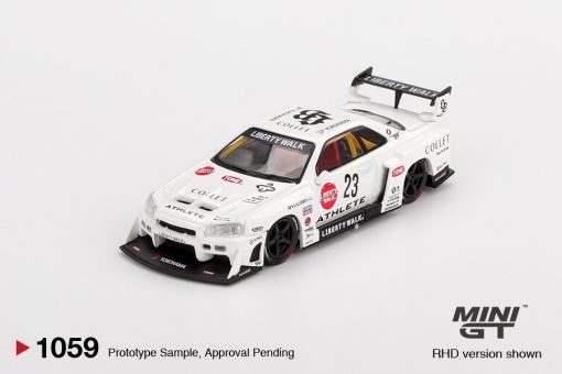 MiniGT Nissan LB-ER34 Super Silhouette ATHLETE