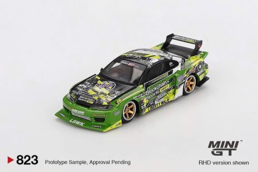MiniGT Nissan LB-Super Silhouette S15 SILVIA #555 Formula Drift Japan