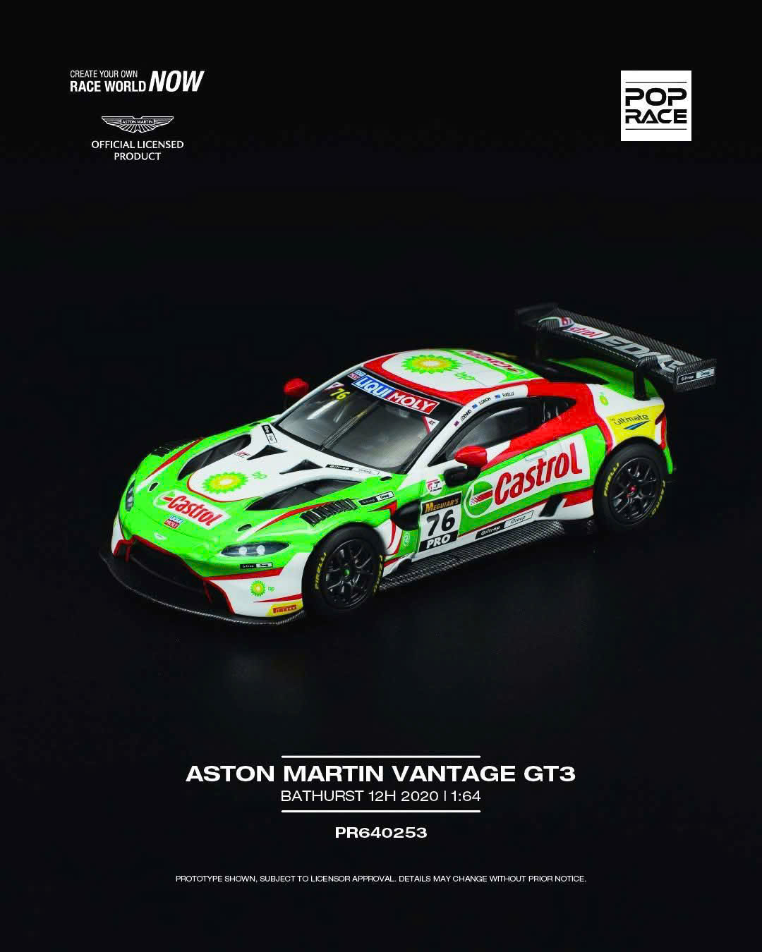 POPRACE Aston Martin Vantage GT3 Barthurst
