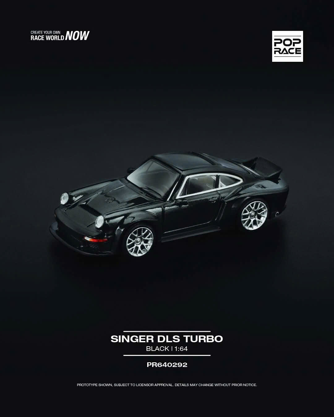 POPRACE Singer DLS Turbo Black