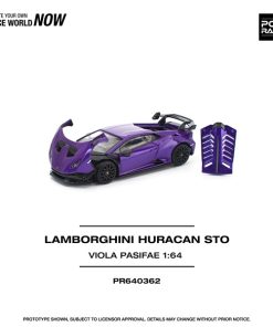 POPRACE Lamborghini Huracan STO Viola Pasifae