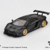 MiniGT LB-WORKS Lamborghini Aventador Matte Black