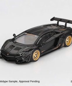 MiniGT LB-WORKS Lamborghini Aventador Matte Black