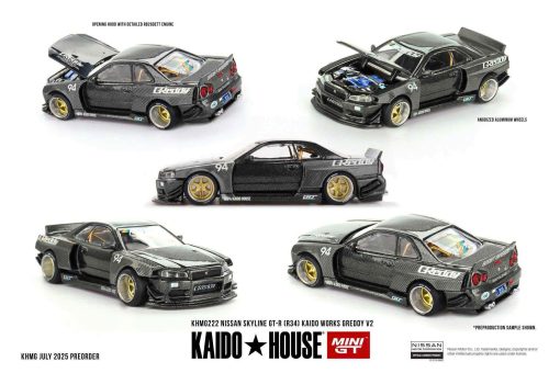 KAIDOHOUSE Nissan Skyline GT-R (R34) GReddy V2