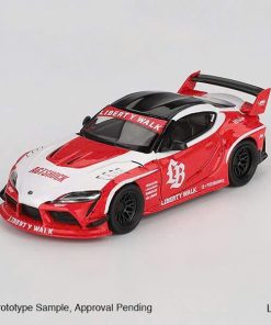 MiniGT LB-WORKS Toyota GR Supra Red/White
