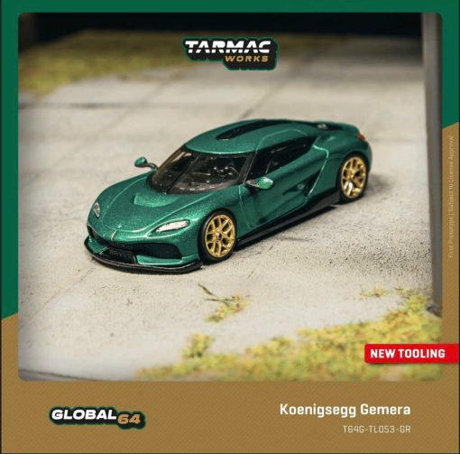 TarmacWorks Koenigsegg Gemera Green